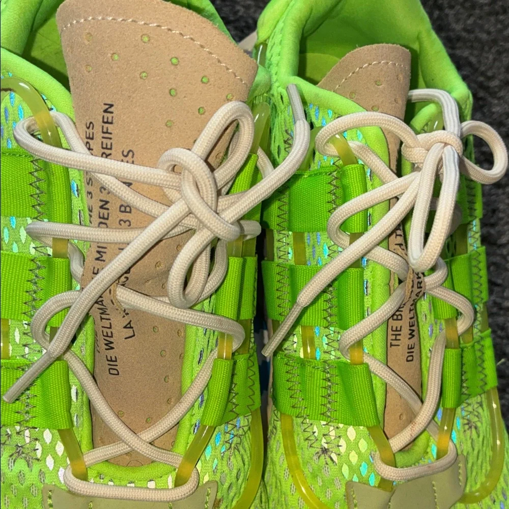 Adidas LXCON Signal Green Running Shoes - Picture 4 of 7